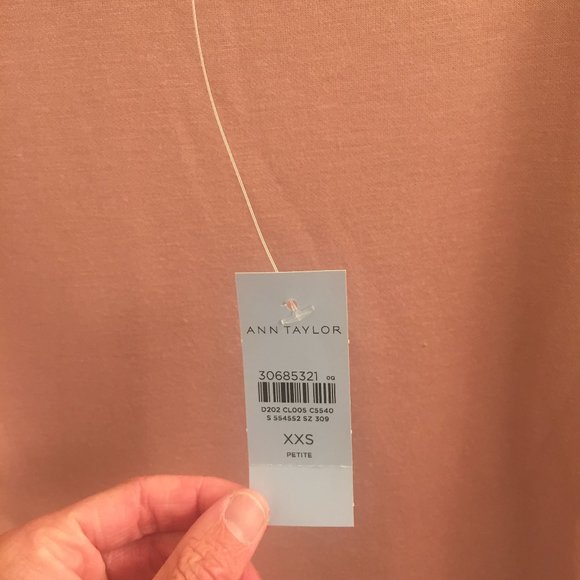 NWT Ann Taylor XXSP Cowlneck Tunic Sweatshirt - Picture 3 of 4